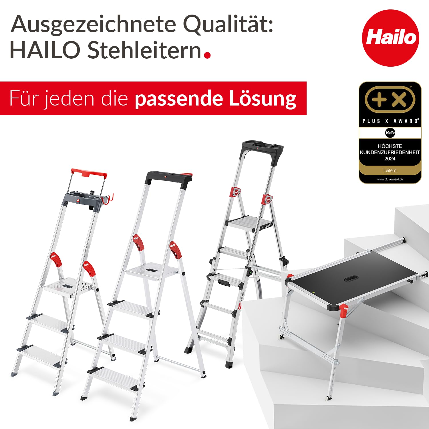 Hailo脚立4段 Amazon | Hailo(ハイロ) 脚立 はしご 踏み台 4段 L100 トップライン